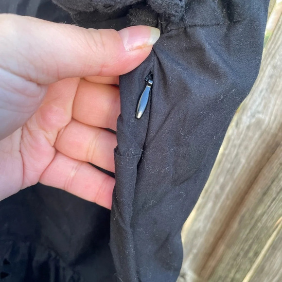 WHO WHAT WEAR BLACK EYELET BLOUSE - Picture 4 of 5